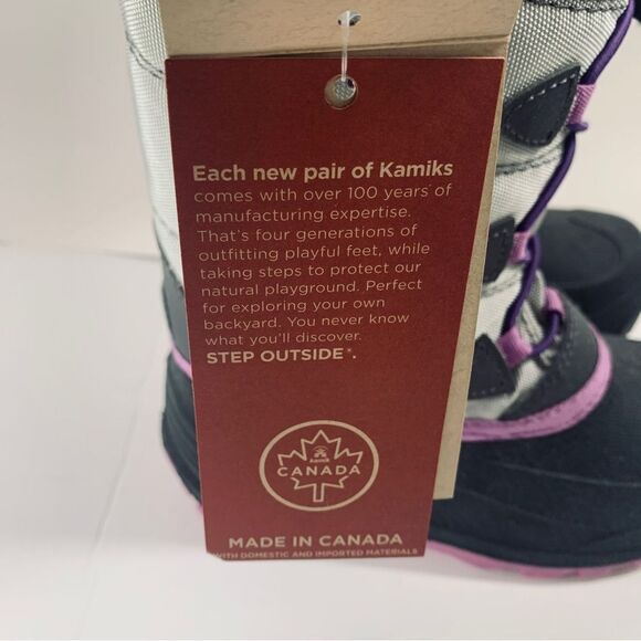 Kamik Snowgypsy3 Children Snow boot Size US 13 192MM -40F Waterproof - Picture 5 of 13